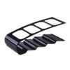 Remote Control Storage Rack with 4 Slots Heavy Duty Plastic Anti-slip Multi-purpose TV Air Conditioner Remote Stand Holder Desktop Organizer Rack