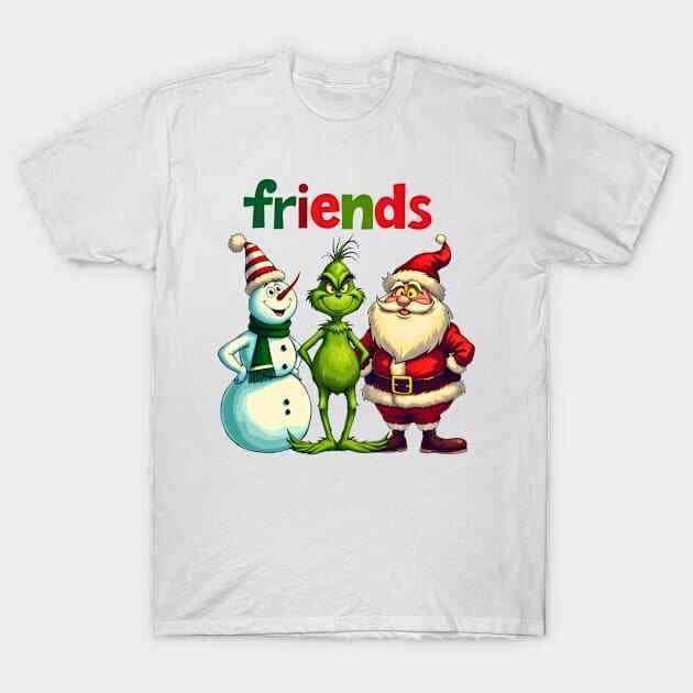 Merry christmas friends 2024 Made in Australia T-Shirt XL