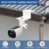 2pcs Security Cameras Roof Gutter Special Bracket Solar Panel Bracket Weatherproof Gutter MountBracket With Screw Adapter