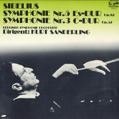 LP Record KURT SANDERLING, BERLINER SYMPHONIE - Sibelius: Symphony No. 5 In E Flat  OW7779K EURODISC 1979 Japan Classical Used