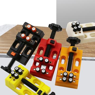 Mini Tischschraubstock Backen Schnitzen Werkbankklemme Bohrmaschinenschraubstock Mikro Klemme Platte Verstellbare Zange DIY Schmuck Handwerkzeuge