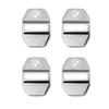 BAGV1 Car Sticker 4Pcs Titanium Alloy Car Door Lock Protective Cover For BMW E46 E90 E60 F30 F10 E39 E36 F20 G20 G30 E92 E87 E91 X5 E7