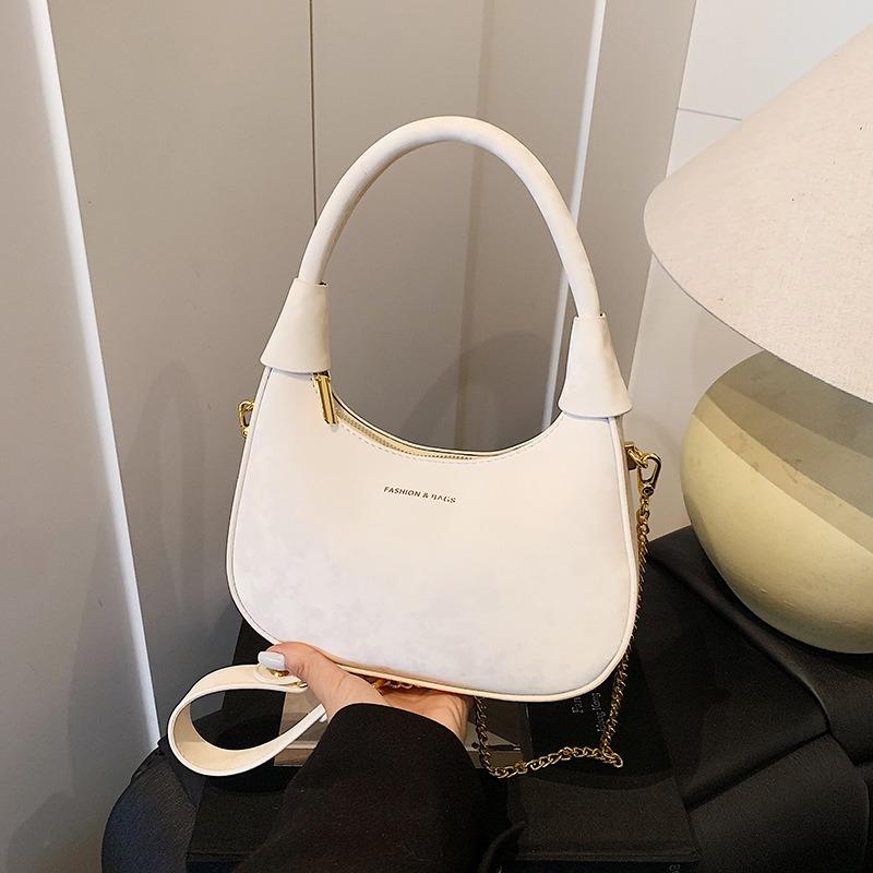 

Популярная маленькая сумка женская новая летняя универсальная сумка-мессенджер на цепочке, портативная сумка на плечо белый