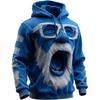 Men's Casual Hooded Sweatshirt - 2024 Autumn/Winter Christmas Collection