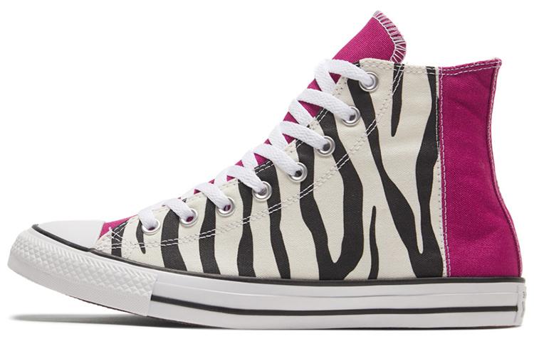 Converse Chuck Taylor All Star 'Stampa Mezza Zebra Rossa' 168908F
