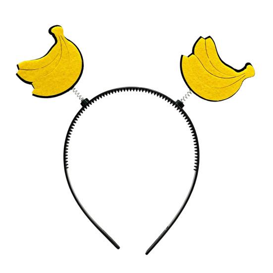 Kid Headband Spring Design Fruit-Decorated Headband Anti-Slip Tooth Design Stable Fit Hair Hoop Children Day Performance Hair Accessory