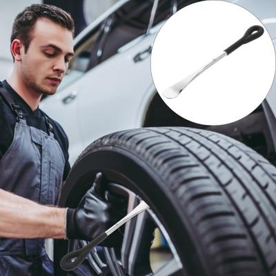 Palanca para neumáticos de motocicleta y automóvil, herramienta de reparación de cuchara galvanizada para neumáticos, piezas de motocicleta