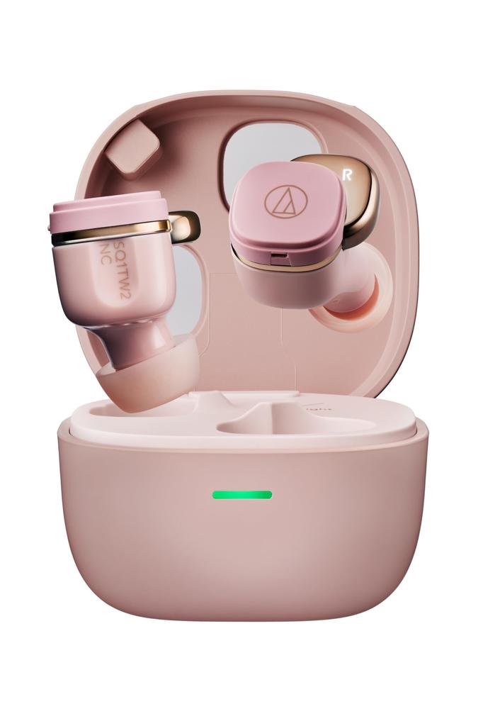 Audio-Technica ATH-SQ1TW2NC Wireless Earbuds