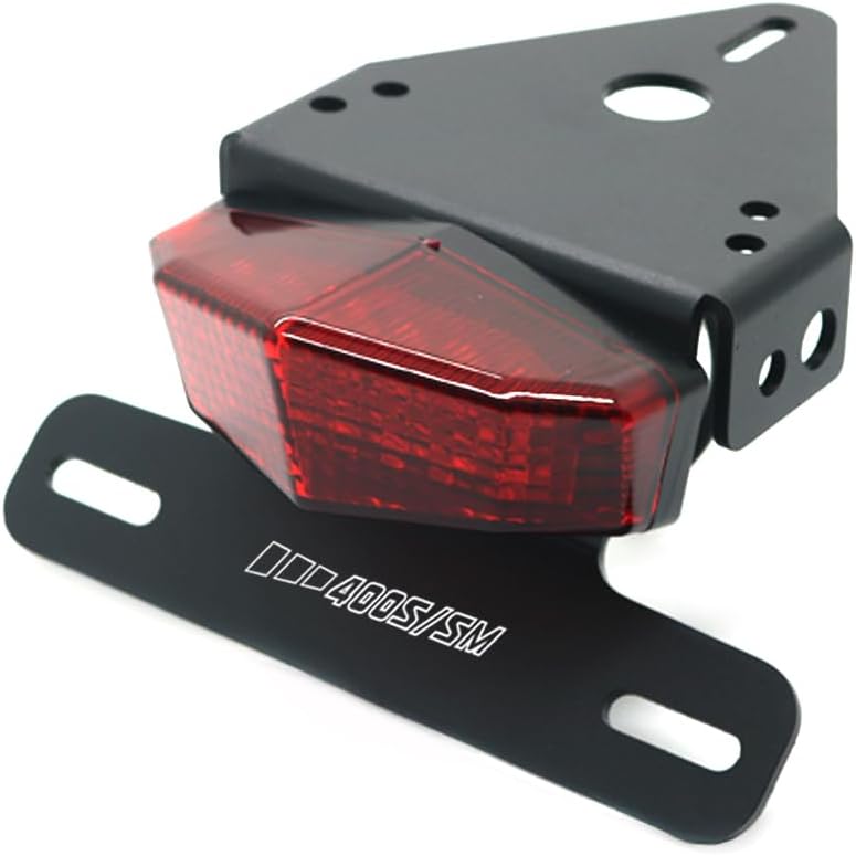 crazy sport License Holder LED Brake Tail Lights Fits For SUZUKI DRZ400 DRZ400SM DRZ400S DRZ400 DRZ 2005-2025 Motorcycle Tail Tidy Fender Eliminator красный