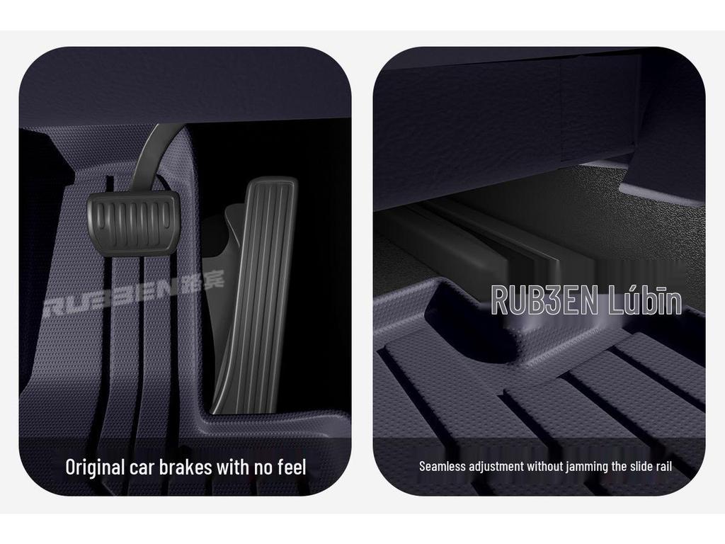 Lubin's TPE floor and trunk mats, plus interior protection for Leapmotor LAFA5.