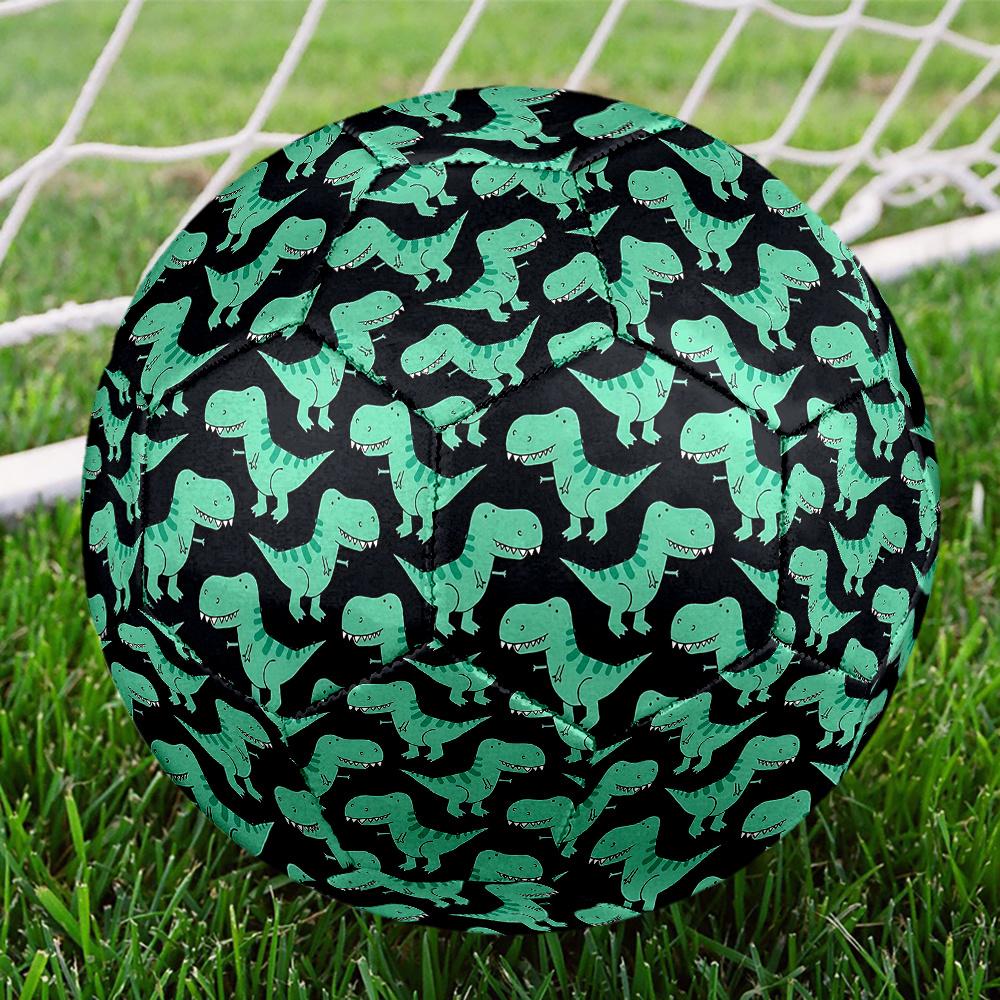 1PC Dinosaur Soccer Ball Size 5 Football Machine Sewn Indoor/Outdoor Universal Football Gift W48