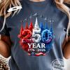 Comfort Colors® 250th Years American Patriotic Shirt- 4th of July T-shirt - 250th Anniversary Tee