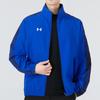 Under Armour Stand Collar Herringbone Print Sports Woven Jacket Men Jacket Royal-Blue 22500401-400