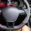 Car Steering Wheel Braid Cover Non-Slip 100% Fit For Volkswagen VW Golf 7 Mk7 Touran Up Car Products Steering Wrap