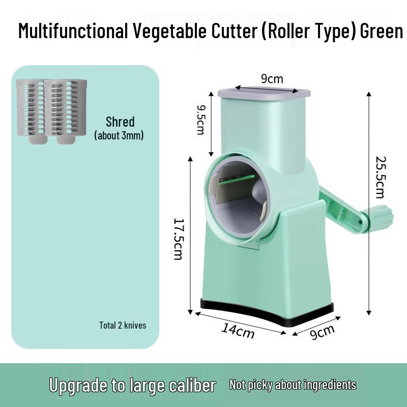 

Multi-function Vegetable & Meat Slicer with Grater
