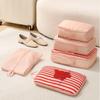4Pcs Large Capacity Compressed Travel Clothes Bag Foldable Clothes Storage Bag  Travel