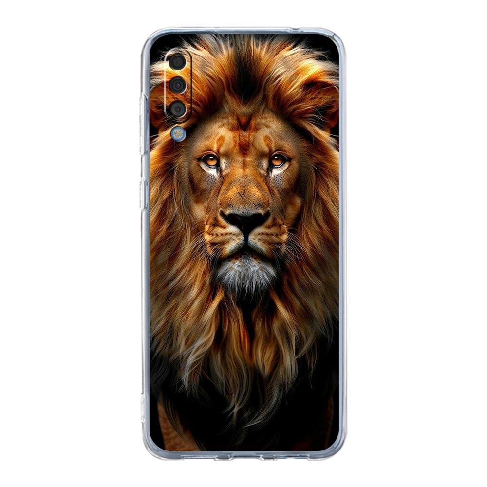 Phone Case For Samsung A16 A14 A12 A22 A32 5G A34 A42 A52 A54 A50 A70 A40 A20E A10S A20S A04S A06 Cover Tigre Wolf Lion Animal