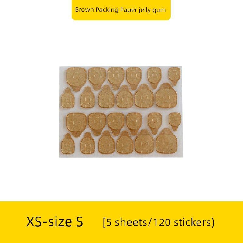

Super Sticky Kraft Paper Jelly Glue for Wearable Nails, Special Nail Stickers for Children, Super Adhesive Glue 2026 New Model Xs-S Size [5 Pictures]