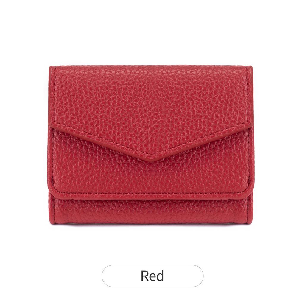Wallet RFID coin bag wallet mini women's coin purse lychee short wallet