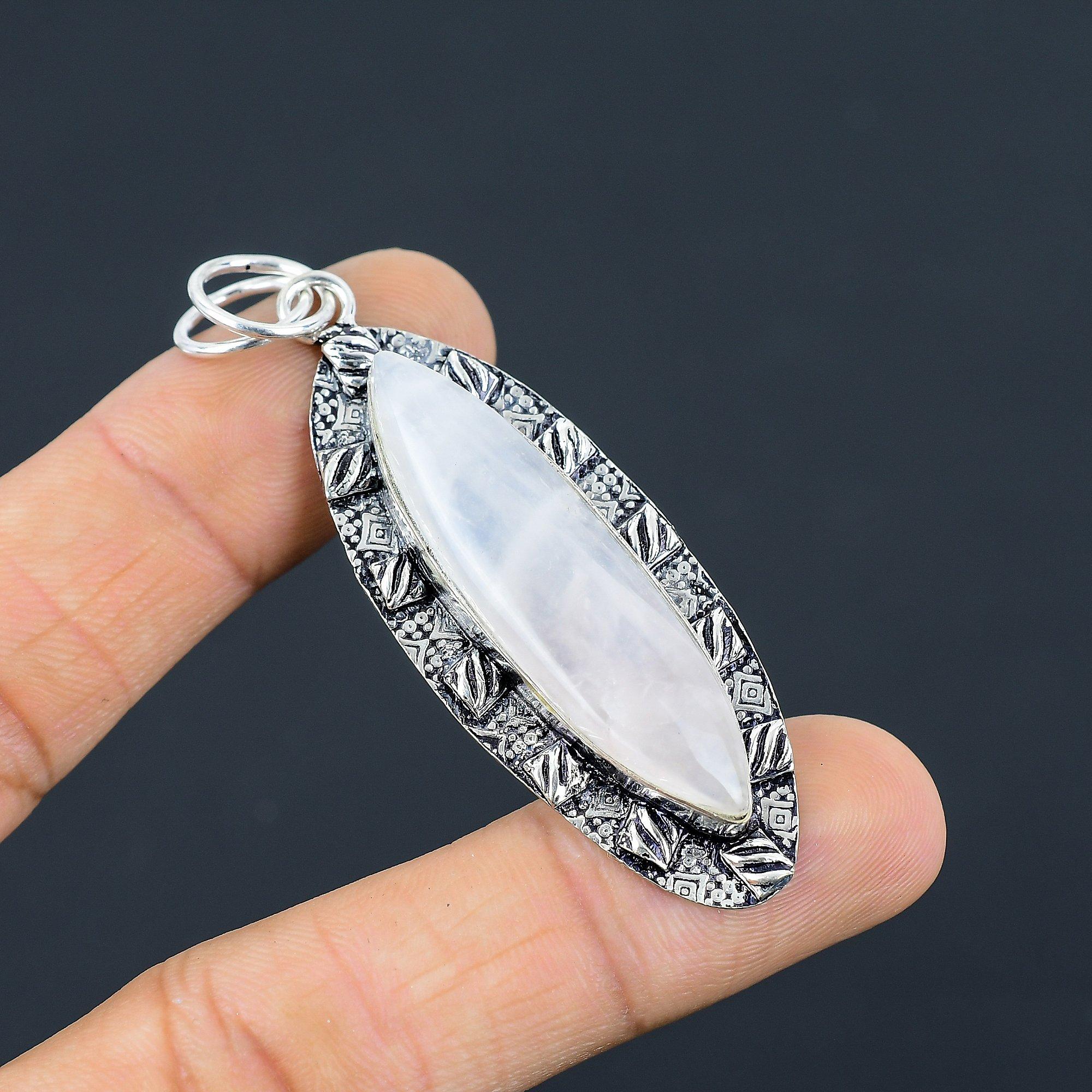 

Распродажа ко Дню сестер Розовый кварц Серебро 925 пробы Уникальный кулон-подвеска для юбилея Ювелирное изделие