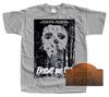 Friday The 13th V28 | Horror Movie Poster T-Shirt | Black Vintage Horror | All sizes S-5XL