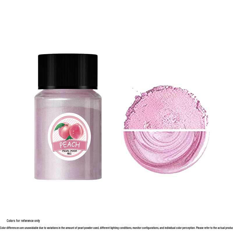 Mermaid Slime & Epoxy Mica Powder - 30 Colors Pearlescent Crystal Clay in Large Bottle