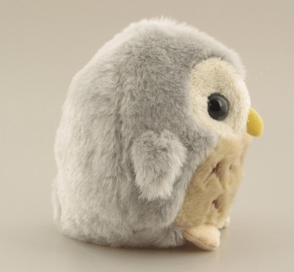 Take Off Owl Plush Grey Toy, Small,