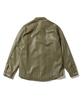 DREAMWORLD [Leather] Long Sleeve Shirt Olive_01