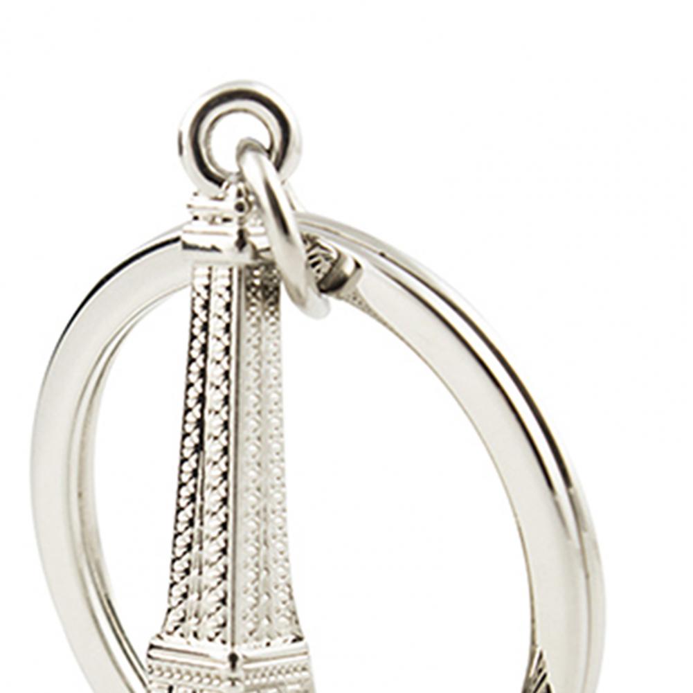 Key Chain Mini Eiffel Tower Design Exquisite Ornament Hanging Bag Pendant for Gift