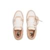 OFF WHITE Out Of Office 'OOO' Calf Leather Low Tops Light Brown Women's OWIA259F22LEA0010134