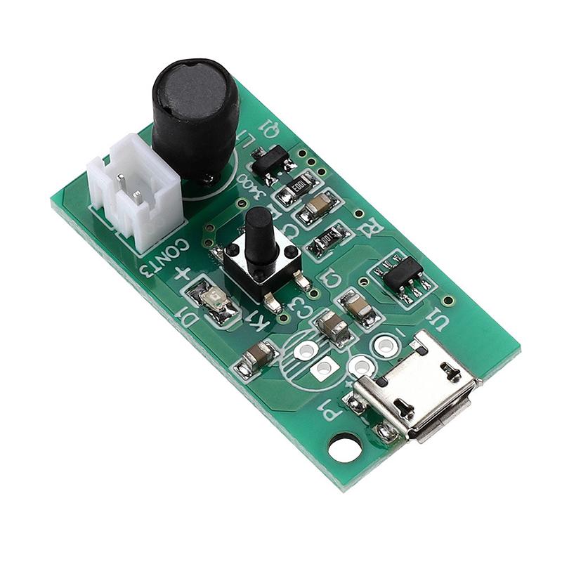 Dc5V Type-C Mini Humidifier Diy Kits Mist Maker And Driver Circuit Board Fogger