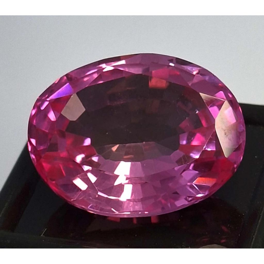 Pink Sapphire Natural 34-36 Ct Oval Cut Stunning Certified Loose Gemstone
