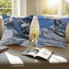 Conrad Jon Snow Mountain Artist Cushion Cover Decorative Pillow Sofa Home Decor Case Pillow Cases