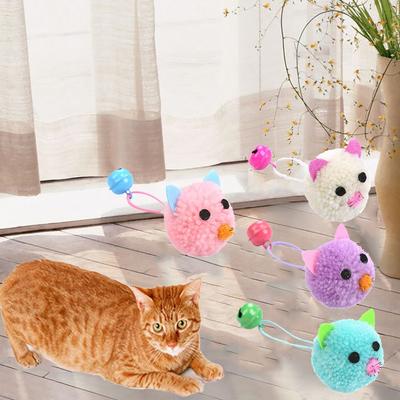 Cat Toy, Cute Mouse Shape With Bell, Cat Toy, Pet Cat Plush Interactive Toy