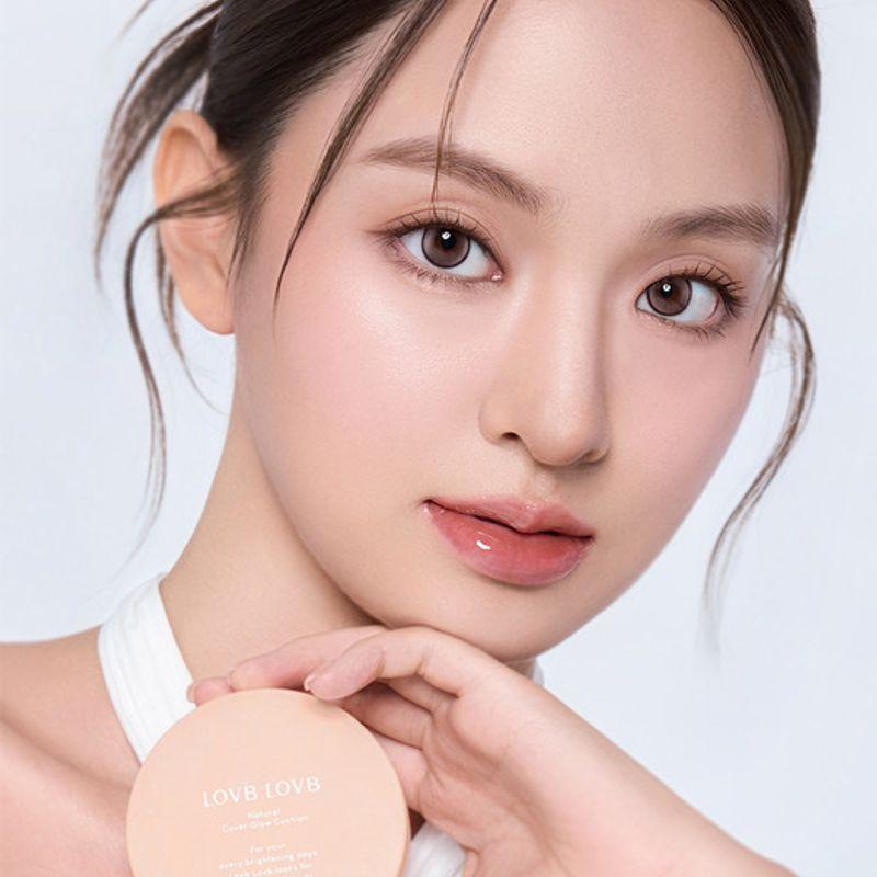 LOVB LOVB COSMETIC Lovely Natural Cover Glow Cushion 21P Porcelain Ivory