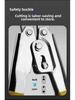 8-Shaped Aluminum Crimping and Wire Cutting Pliers for Stainless Steel and Fishing Hooks