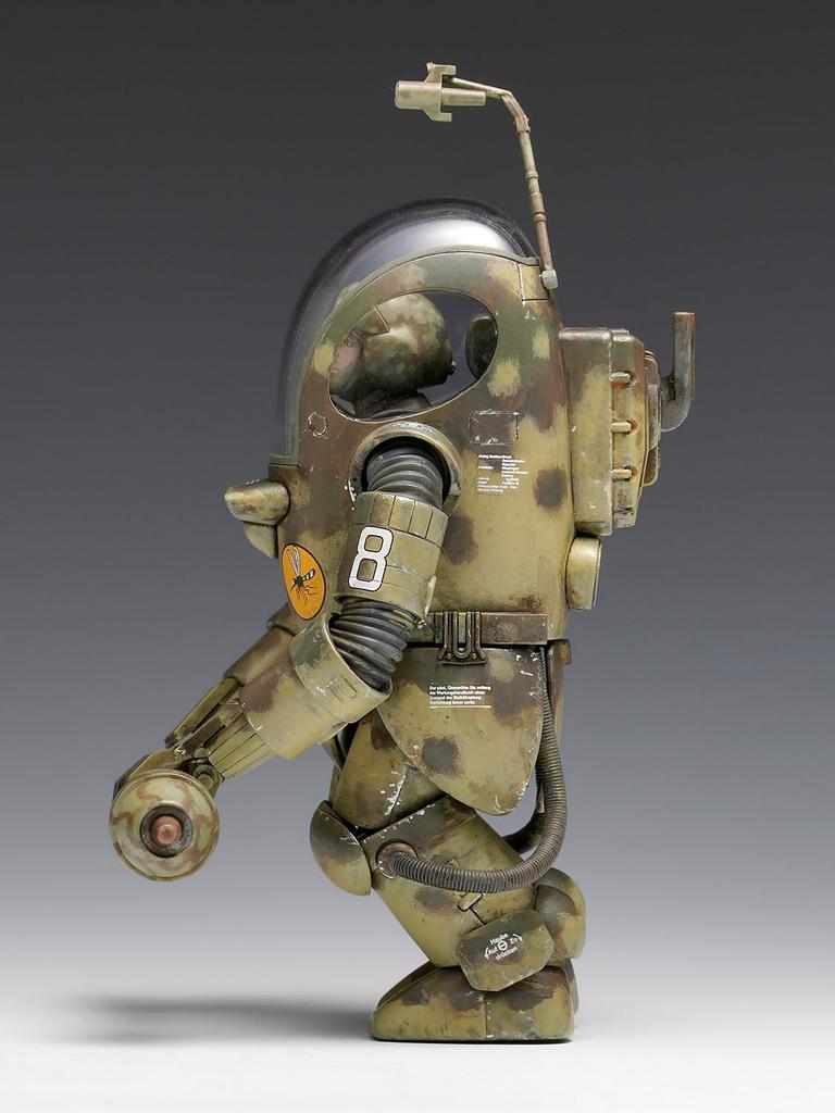 Wave Maschinen Krieger scale plastic model approximately 12cm P.K.A. 1/20 kit, tall, MK-064