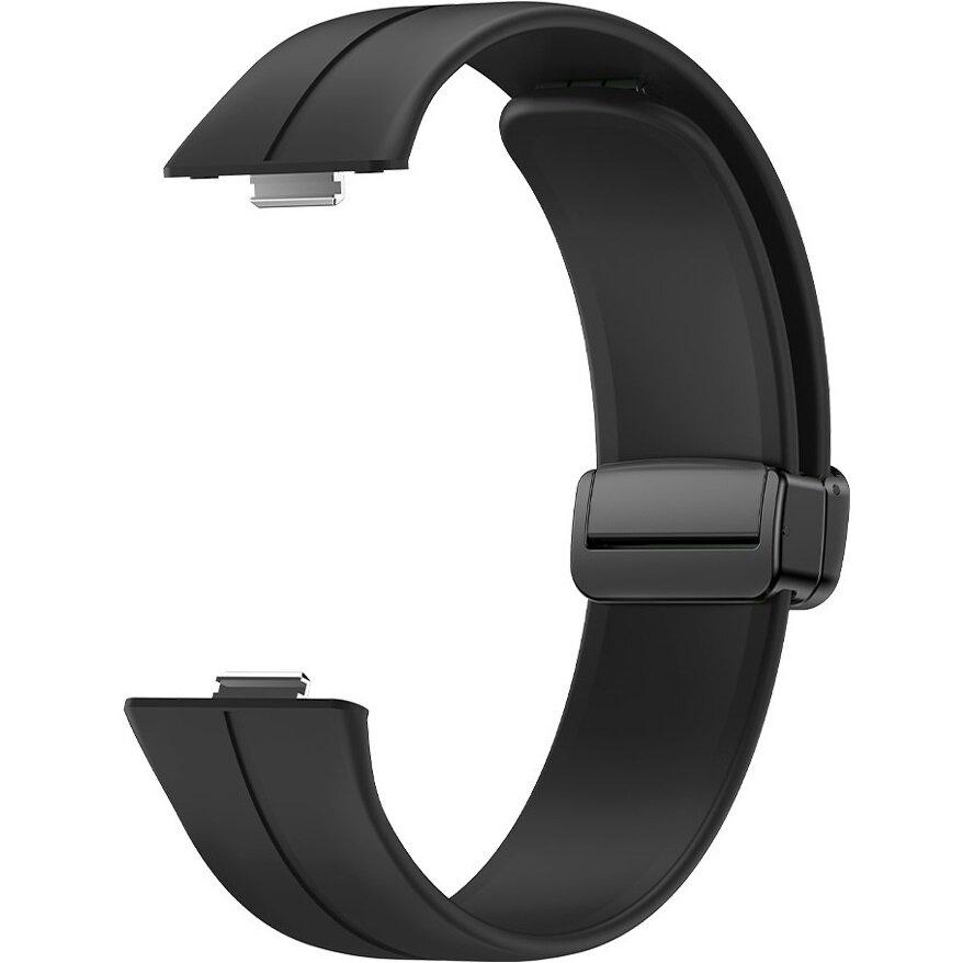 Silicone Strap for Huawei Watch Fit 4 / 4 Pro / 3, Black
