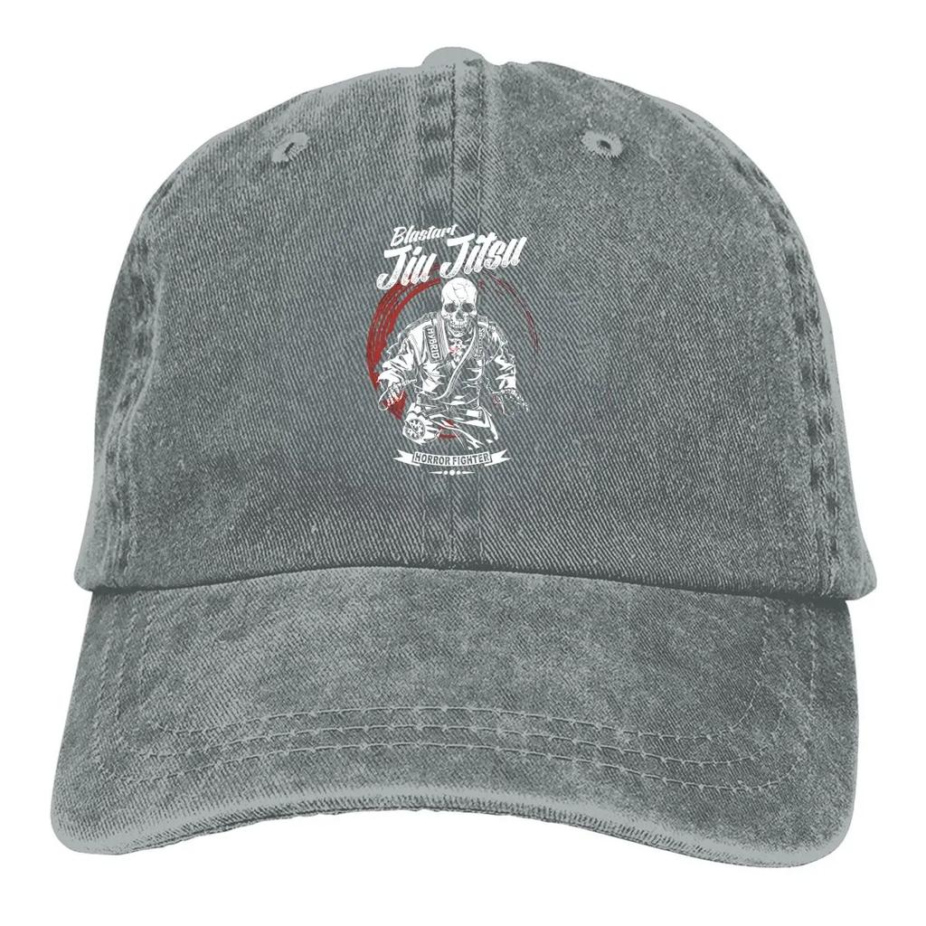 Jiu Jitsu Horror Fighter Baseballkappe Herren Hüte Damen Schirmmütze Snapback Wrestling Kappen