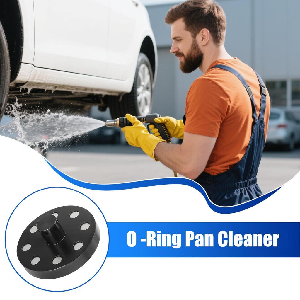Undercarriage Cleaner with Rotating Brush - Quick Connect Pressure Washer Attachment for Truck, SUV, Car To Remove Salt, Mud