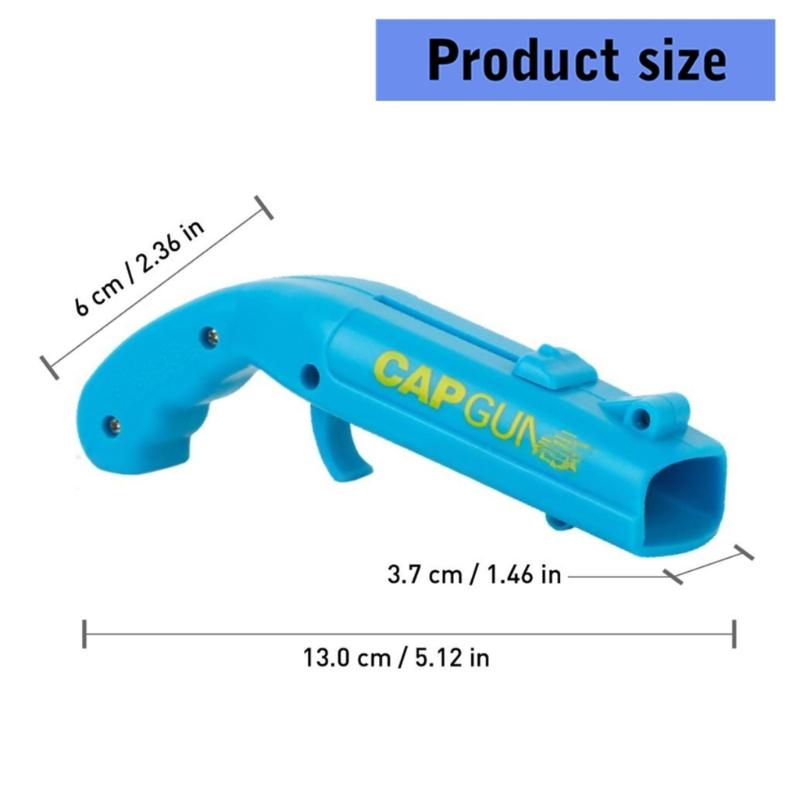 Moderne Pistolen-Stil Bieröffner Praktisches Kapsel-Schützen Werkzeug Getränkeöffner für Treffen und Grillpartys