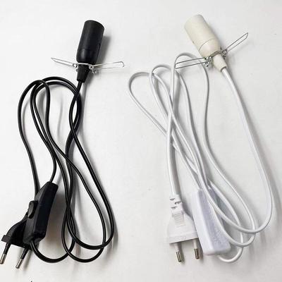 1 Stück EU-Stecker 1,8 Meter Netzkabel Kabel Lavalampe Basis Lampenkabel Mit Schalter E14 Hängelampen Halter Lampenfassungen