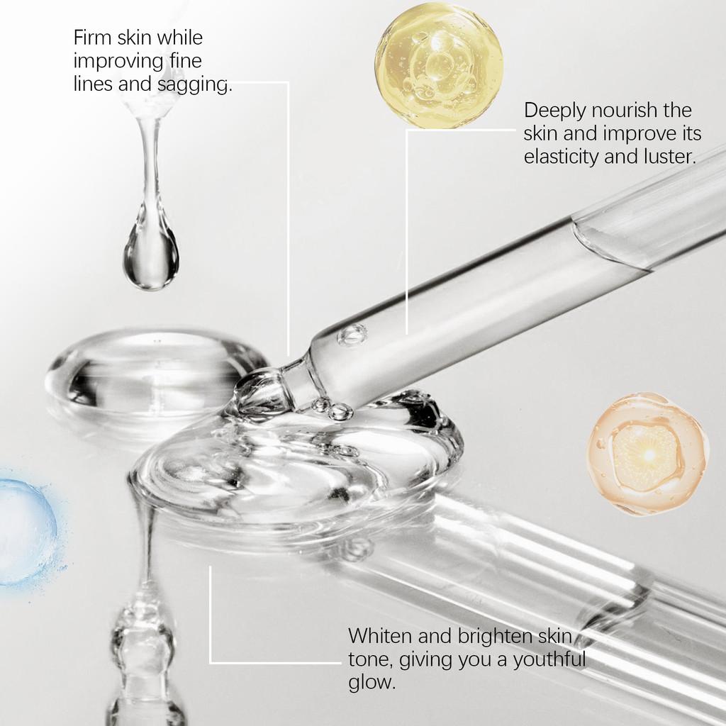 Ouhoe Facial Firming Serum Gentle Daily Hydrating Moisturizing Skincare Essence For Smooth Elastic Skin