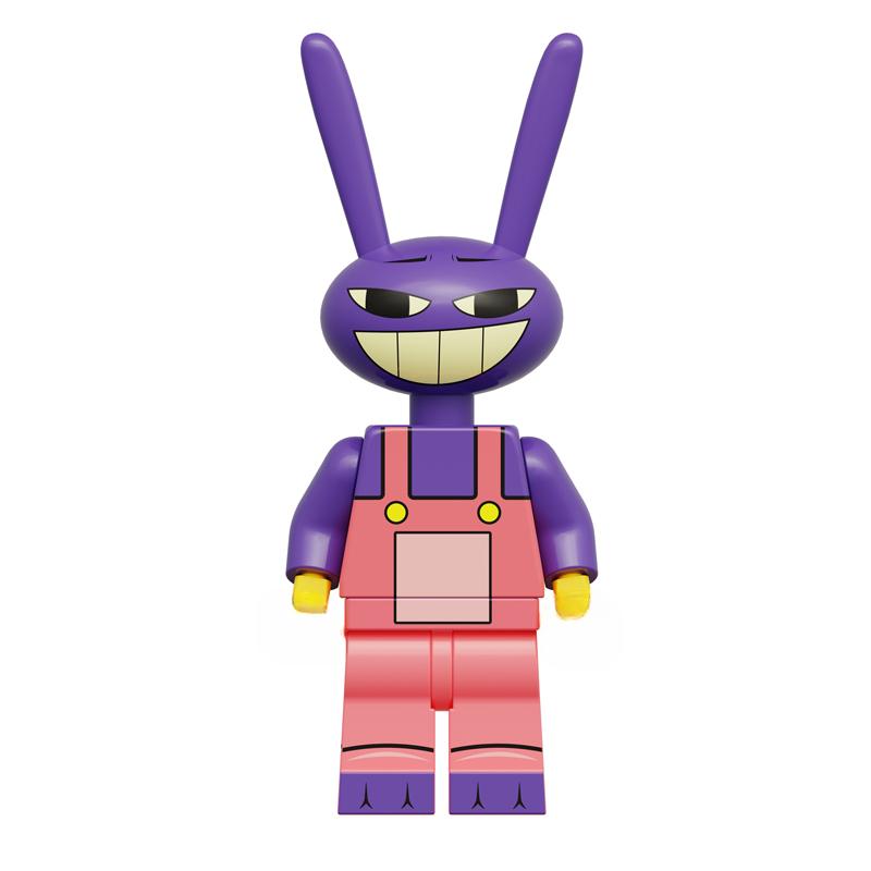 Magical Digital Circus Assembly Building Blocks Minifigures Collectible Model Toys Desktop Ornaments Children's Holiday Gifts
