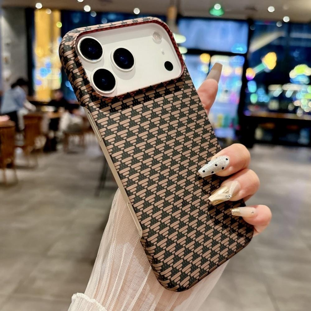 

Magnetic Fiber Phone Case for iPhone 17 Pro Max Air 16 15 Plus 14 13 12 11 Carbone Fiber for Magsafe Slim PC Coque iPhone 17Pro iPhone Air