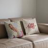 L-Lana Singer D-Del R-Rey cushion cover Square Sofa Cushion Cover Casual Skin-Friendly Comfortable Pillow Cover