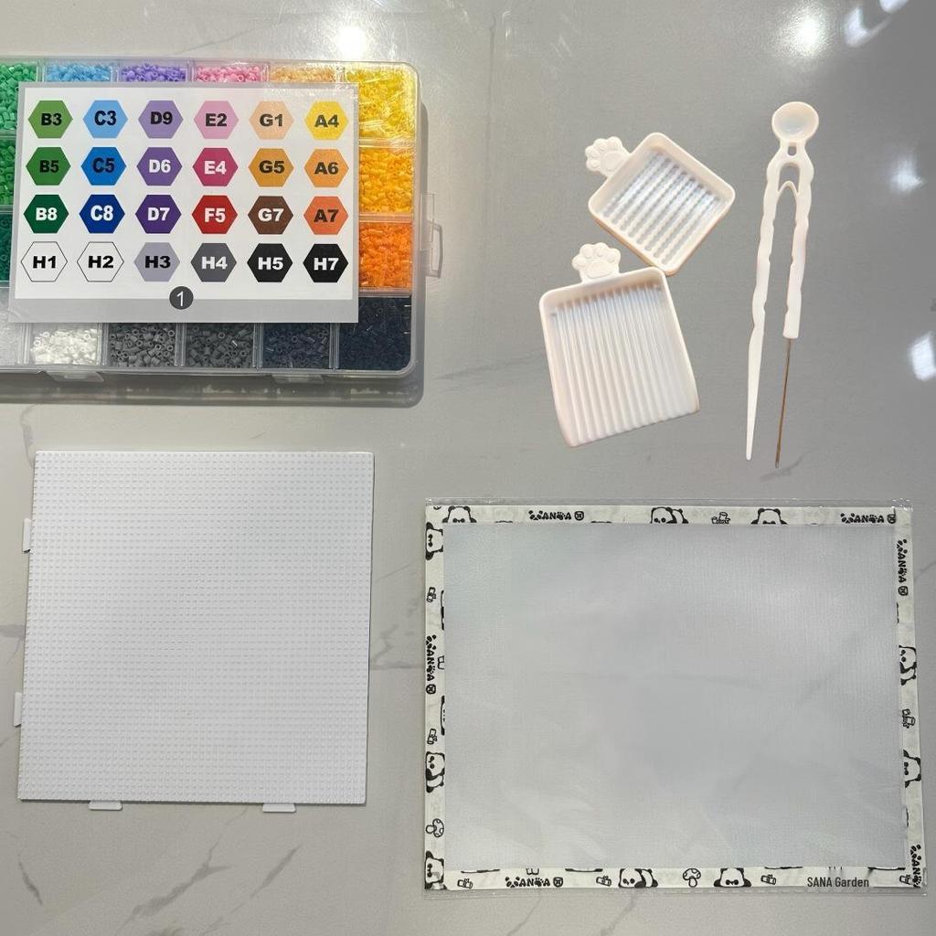 Full Set of 221 Fusion Bead Colors: DIY Puzzle Toy for Children's Early Learning