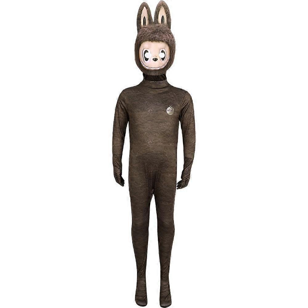 Priekš Labubu Cosplay Kostīma Jumpsuit balles