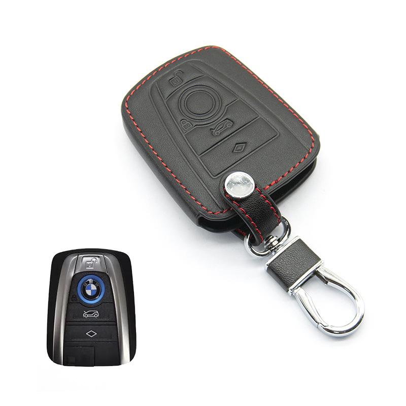 Leather Protective Cover for BMW I8/I3 Smart Remote Key