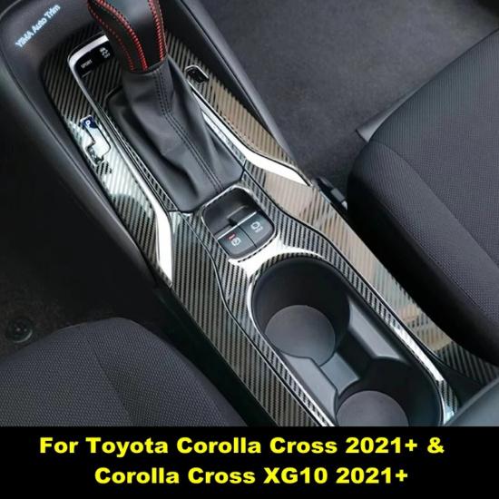 Water Cup Holder Decorative Coffee Bottle Placement Covers Trim For Toyota Corolla E210 + / Corolla Cross XG10 - 2025